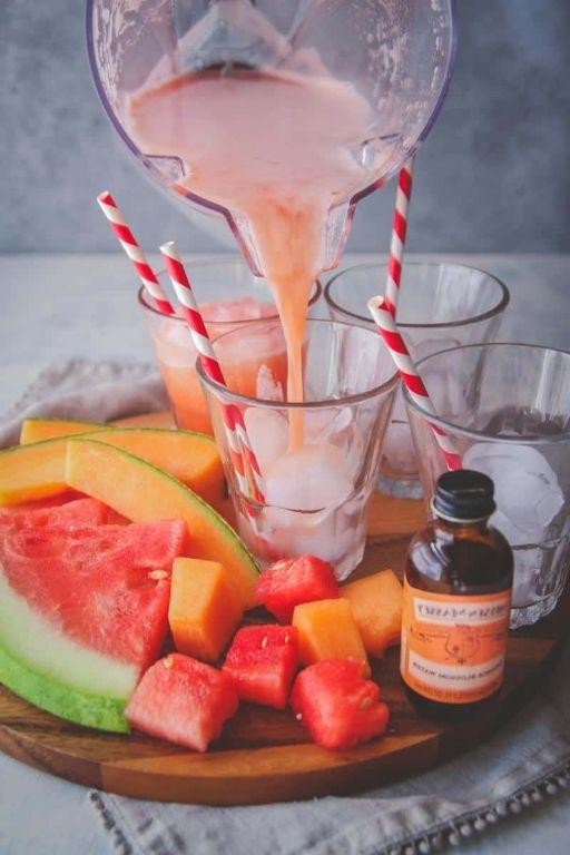 Watermelon Orange Blossom Cooler