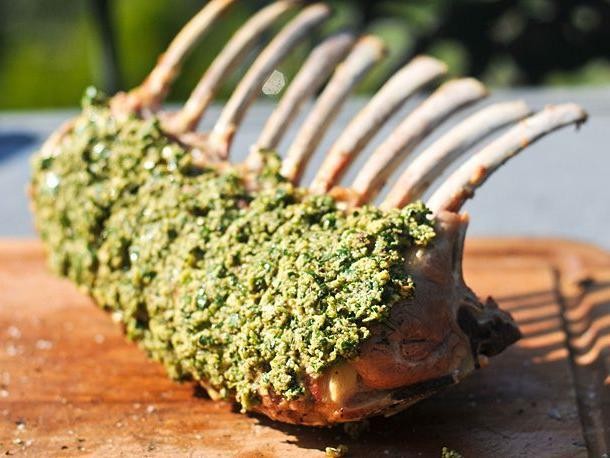 Weber Herb-Crusted Lamb Chops