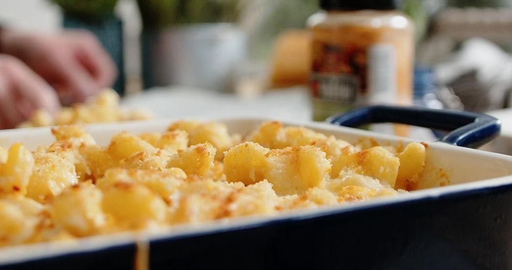 Weber Smoked Mac and Cheese