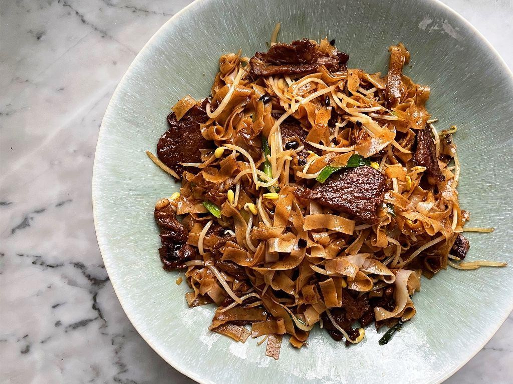 Wok-Fried Cantonese Beef Chow Fun