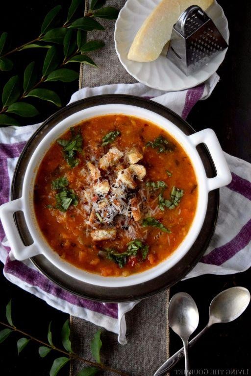 Yam and Tomato Gravy with Herbs
