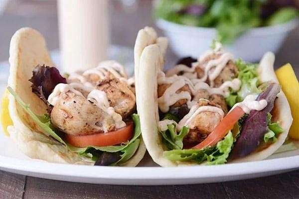 Zesty Lemon Herb Chicken Cabbage Wraps