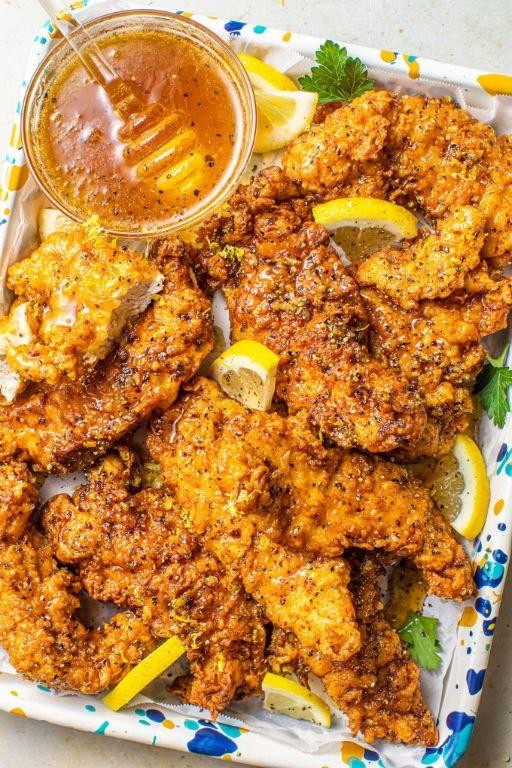 Zesty Lemon Pepper Keto Chicken Tenderloins