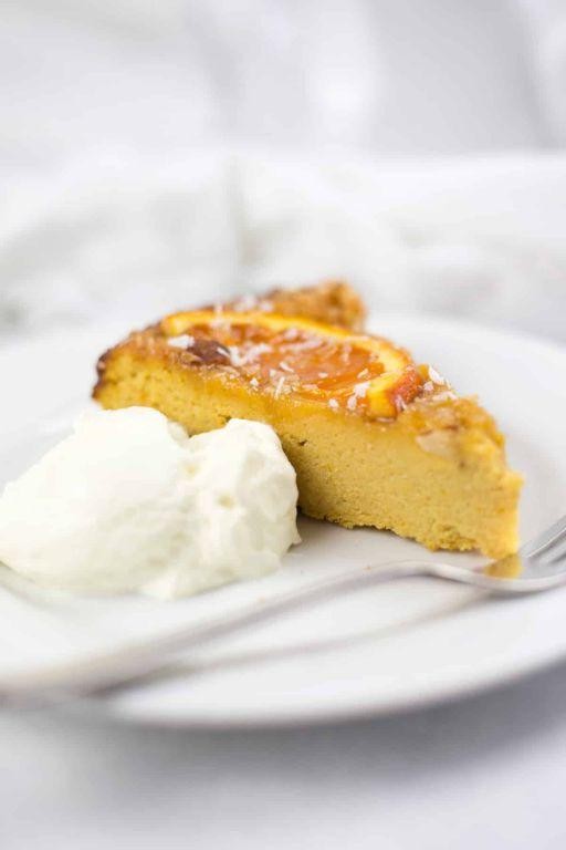 Zesty Sugar-Free Orange Almond Cake
